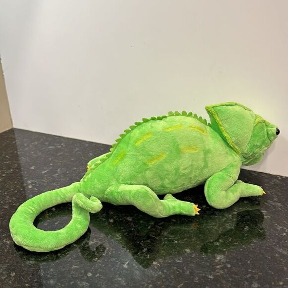 Chameleon Plush Toy - 15 inch Green Stuffed Toys Realistic Chameleon - Picture 6 of 9